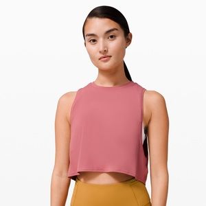Brand new lululemon muscle love crop tank